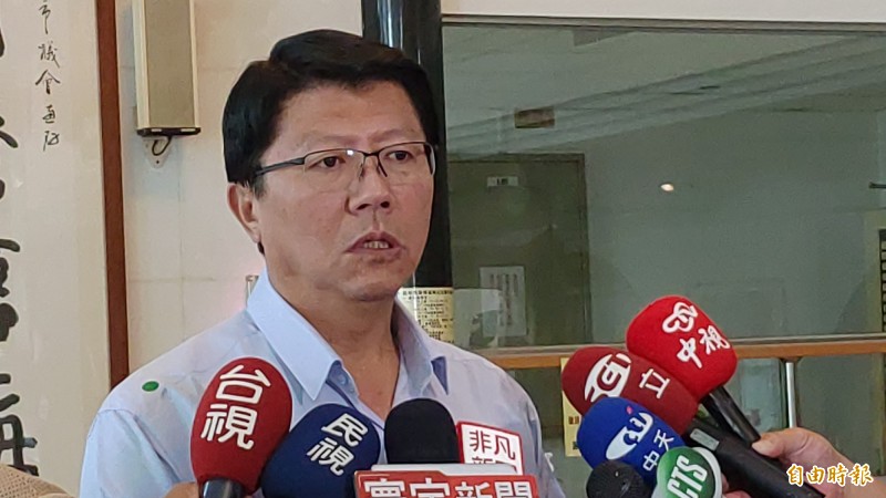 國民黨台南市黨部主委謝龍介擔任發言人團召集人。（資料照）