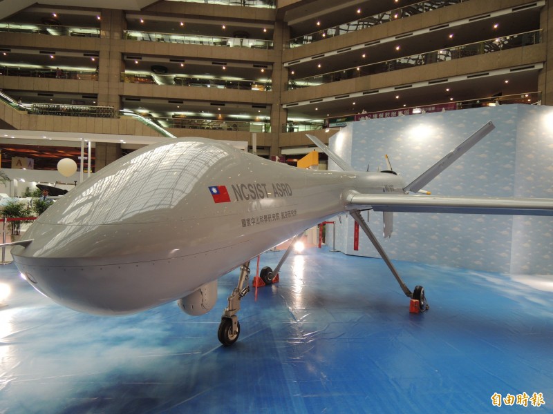 中科院研製大型無人機，代號為騰雲機。（資料照）